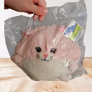Squishable MINI Pink Kitty 7 inch Round Cat Plush Stuffed Animal 2014 51202 Seal